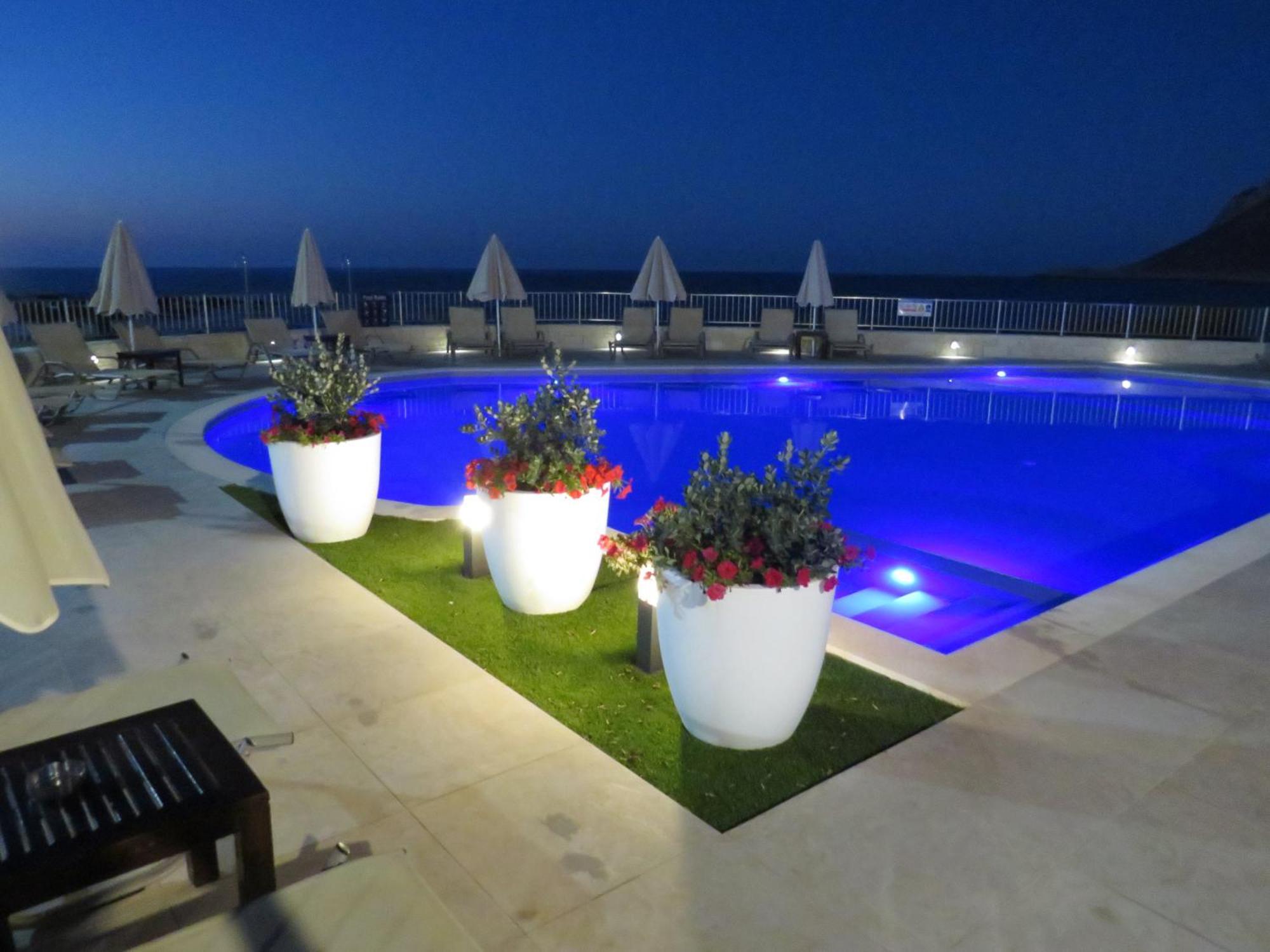 Blue Beach Villas Apartments Stavrós Exterior foto