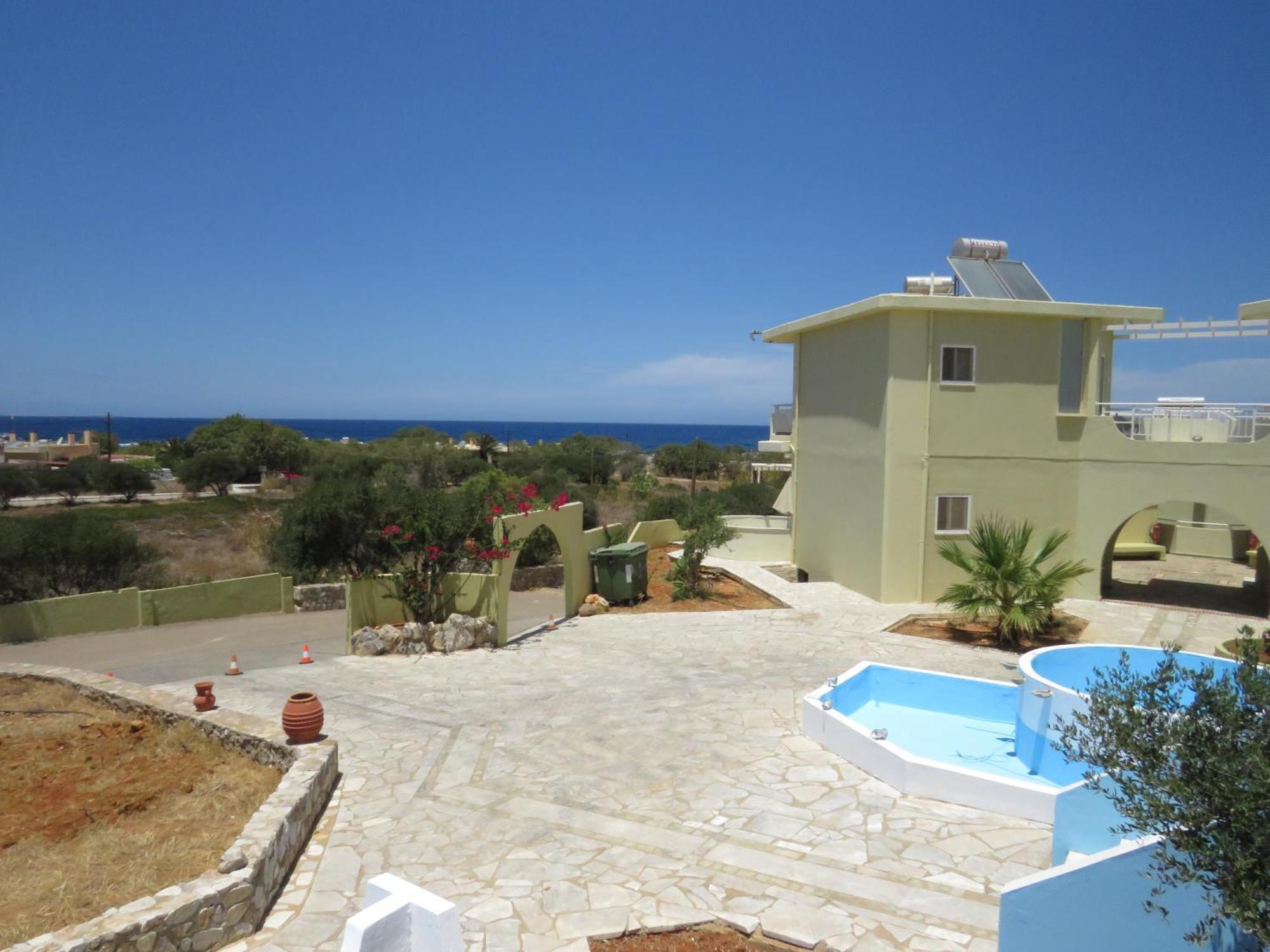 Blue Beach Villas Apartments Stavrós Exterior foto