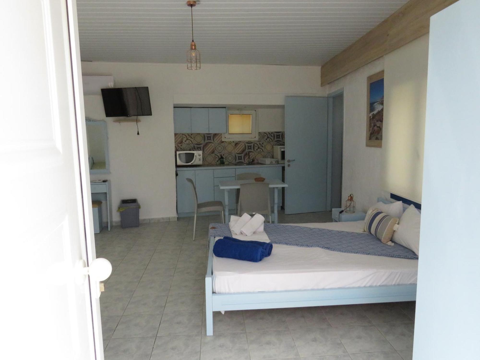 Blue Beach Villas Apartments Stavrós Exterior foto