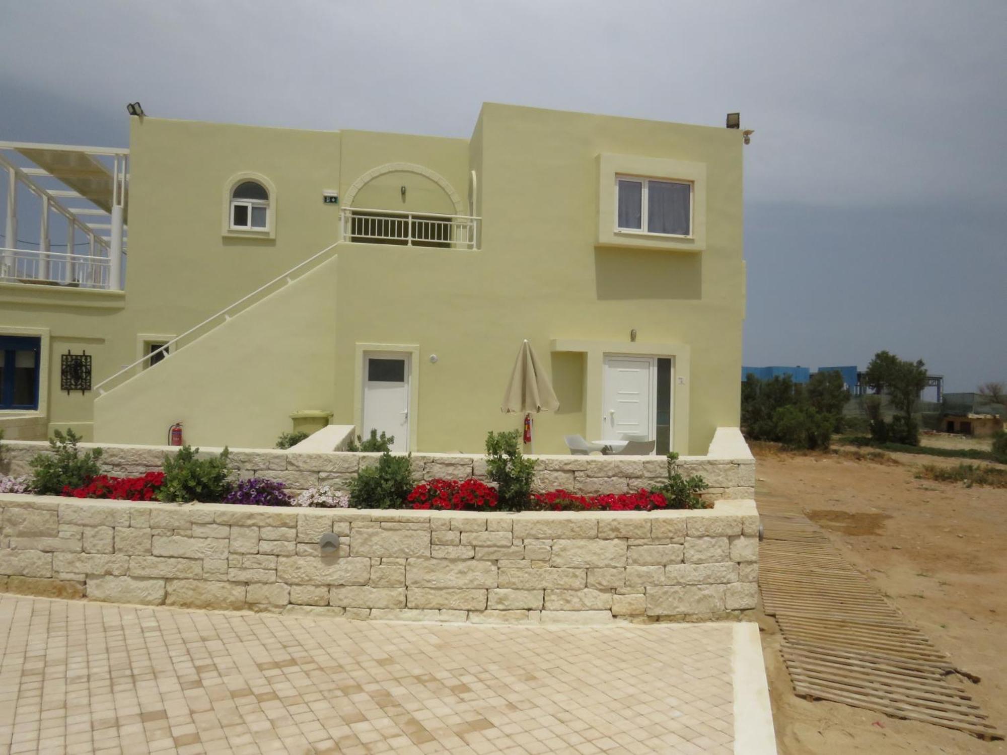 Blue Beach Villas Apartments Stavrós Exterior foto