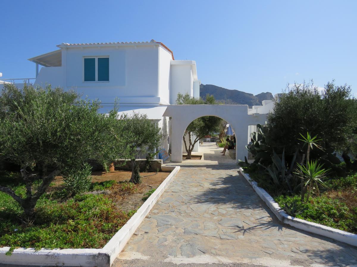 Blue Beach Villas Apartments Stavrós Exterior foto